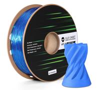 MEVRONISSHOP-SainSmart Filament TPU translucide haute fluidité 1,75 mm pour impression à grande vitesse 500 mm/s, 1 kg, bleu