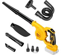MEVRONISSHOP-Souffleur de Feuilles sans Fil Compatible avec Dewalt 20V, Souffleur électrique Variable Vitesses pour Nettoyer Feuilles, Enlever Poussière, sans Batteries