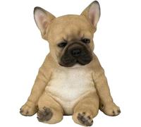 Mevronisshop-Statue De Bouledogue, Bouledogue Anglais En Peluche, Statue De Chien, Figurine De Chien, Sculptures En Résine, Ornements Artisanaux, Décorations De Noël Pour Extérieur Et (Prends Un Chie