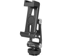 MEVRONISSHOP-Support de Téléphone en Métal avec Cold Shoe, Adaptateur Universel de Téléphone Portable, Joints de Réglage Gratuits, Support de Trépied de Téléphone pour Smartphones - 4382