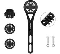 Mevronisshop-Support Gps Intégré Vtt Avant, Support Garmin Compatible Garmin Edge & Varia, Wahoo, Bryton Et Cateye, Fixation Ordinateur De Vélo Pour Guidon