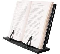 Mevronisshop-Support Livre Ouvert - Porte Livre En Métal Pliable Et Portable Pour Livre De Cuisine Coran Tablette - Lutrin Pupitre De Lecture Ajustable - Chevalet Support Livre Pour Lit