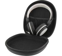 MEVRONISSHOP-T¿NB Case, Etui pour Casque Audio Stéréo, Universel, Rangement, Étui De Transport, Housse De Protection, Coque De Voyage, Poche Intérieur, Facile A Transporter ¿ Noir