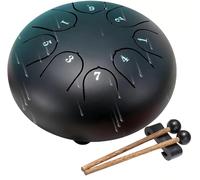 Mevronisshop-Tambour De Pluie Pour Extérieur De Jardin - Carillon Étanche 8 Notes, Instrument Chakra De 15,2 Cm Pour Plein Air