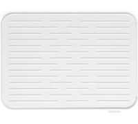 Mevronisshop-Tapis Egouttoir, Aluminium, Gris Clair, 43.8 X 32.5 X 0.9 Cm
