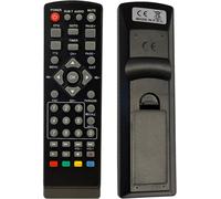 MEVRONISSHOP-Télécommande Universelle 7en1 Compatible pour Décodeur TNT DVB-T Strong, Engel, Metronic, Strom, LiveTNT, Xoro