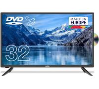 MEVRONISSHOP-Téléviseur LED C3220FDE 32 Pouces ¿ avec Lecteur DVD intégré ¿ Compatible avec HDMI (3X), CVBS, entrée PC, entrée Audio, péritel, YPbPr, Sortie Casque (3,5 mm), entrée Audio Optique, USB