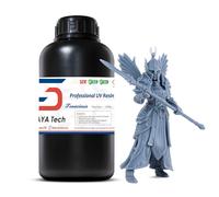 MEVRONISSHOP-Tenacious Easy Grey Résine pour imprimante 3D, 405 nm, résine durcissante aux UV avec haute résistance aux chocs et haute ténacité, 1 kg