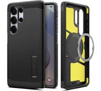 MEVRONISSHOP-Tough Armor(AI) MagFit Coque Compatible avec Samsung Galaxy S25 Ultra - Noir
