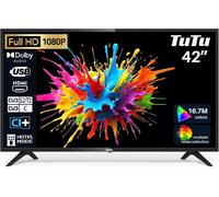 MEVRONISSHOP-TV 42 Pouces (107 cm) LED Full HD Télévision avec Triple Tuner (DVB-C / T2 / S2), HDMI, CI+, Lecteur multimédia USB, Mode hôtel, Dolby Audio - TUB42FD1N
