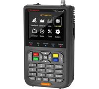 MEVRONISSHOP-V8 Finder2 Pointeurs Satellites Sat Finder Meter Localisateur Signal Satellite Numérique pour DVB-S2X/S2/S Le réglage de la Parabole Satellite, 3.5"" LCD HD H.264 7,4 V/4000 mAh
