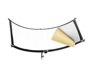 MEVRONISSHOP-walimex Pro 3en1 Panneau réflecteur, concave 150x60