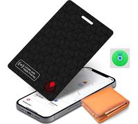 MEVRONISSHOP-Wallet Tracker Carte, Air Traceur Tag Ultra-Mince Wallet Traceur Card Bluetooth Wallet Tracker Localisateur Objets Compatible avec Find My (iOS Uniquement) pour Valises/Portefeuilles/Sac