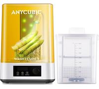 MEVRONISSHOP-Wash & Cure 3 pour Imprimante 3D LCD/DLP/SLA, Lumières à Col de Cygne, Économiseur D¿Alcool IPA, Faible Bruit, Taille de Lavage 165 x 100 x 180 mm, pour Photon Mono 4 Series/Mars 3 Serie