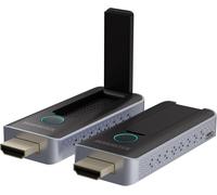 MEVRONISSHOP-Wireless HDMI Extender Stream S2 Pro - Présentation sans Application - 1080p/60Hz, AirPlay & Miracast, Jusqu¿à 20 émetteurs - Plug & Play en Salle de réunion - Émetteur HDMI sans Fil