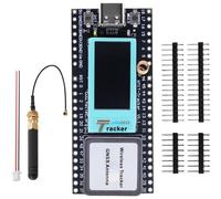 MEVRONISSHOP-Wireless Tracker avec ESP écran LCD Wireless Tracker Supporte WiFi Bluetooth/Lora/Gnss/Tracking and Location GPS Interface Type-C avec 2.4GHz Metal Spring Antenna, Compatible avec Ardui