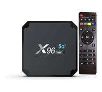 MEVRONISSHOP-X96mini 5G boitier Android TV - Smart TV Box Android 4K Lecteur Multimedia X96 Mini 5G 2GB/16GB boitier TV Streamers smarters Pro