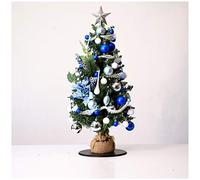 MEVZHH Arbre de Noël Arbre de Noël Artificiel, Décoré Avec Des Boules Bleues, Trois Styles de Sapins Verts Sont Parfaits Pour Noël/C