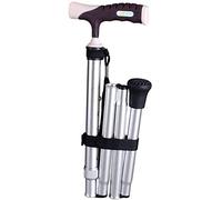 MEVZHH Bâtons À Pied, Cannes Aînés Pliant Bâton À Pied Sécuritaire Auxiliaire, Alumiléger Canne À Pied Réglable En Hauteur, Pour Aînés Vieux Homme Homme Femme Mâle Femme Handicapé Blessé, Présent