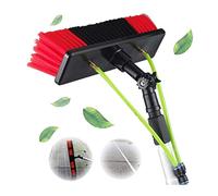 MEVZHH Brosses, Poteau de Nettoyage de Fenêtre 5-10M, Lavage de Caravane, Camion, Camping-Cars Et Bus.Lavage de Voiture. Brosse À Eau.Également Adapté Aux Panneaux Photovoltaïques Et Solaires, Eau/Tuy