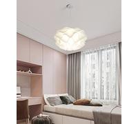 MEVZHH Chandeliers, 50 Cmde Chambrependentpenduà Puce Réglable Floral Avec Télécommande Hauteur Ajustable Led Éclairage Rond Pour Salle À Manger Salon Bureau Éclairage Plafond Moderne