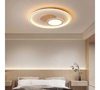 MEVZHH Chandeliers, Plafonnier Led Ultra-Fin Avec Télécommande, Plafonnier Rond de 50 Cm Pour Chambre, Salon, Cuisine, Bureau, Panneauxpens,De Chambremaliste Créative