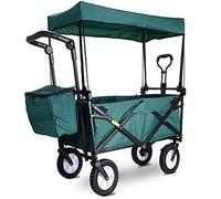 MEVZHH Chariot de Camions Mobiles À Main Foldiportable Shoppicart Outdoor Four-Wheel Chariot Multi-Fonction Campifishitrailer Chariots de Supermarché Portables Ménagers/F