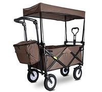 MEVZHH Chariot de Camions Mobiles À Main Foldiportable Shoppicart Outdoor Four-Wheel Chariot Multi-Fonction Campifishitrailer Chariots de Supermarché Portables Ménagers/Je