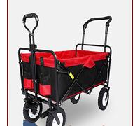 MEVZHH Chariot de Pique-Nen Plein Air Campichariot de Déplacement Supermarché Shoppiépicerie Shoppipliable Main Pousser Remorque Chariot Portable Au Sol Pousser Chariot Pliable/C