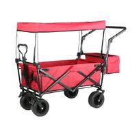 MEVZHH Chariots, Chariot D'Achat Pliant Panier D'Épicerie Chariot Pliable Multifonction Pour Panier de Pêche de Plage En Plein Air Chariot D'Achat Pliant Panier (G)/G/100 * 47 Cm