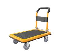 MEVZHH Chariots, Chariot Mobile de Plate-Forme Pousser Le Chariot Dolly Déplaçant La Plate-Forme Camion À Main Pliable Bagage En Mouvement