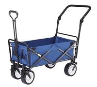 MEVZHH Chariots, Chariot Pliant Plage Pliant Avec 4 Roues Chariot de Chariot Lourd Chariot D'Achat Pour Jardin En Plein Air Campipêche Traction de Camion Jardin Campichariot (A)
