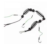 MEVZHH Crochets de Pêche Crochet de Pêche Artificiel Luret Cage Set Alimentateur de Pêchetcatfish Jigs Carfishitackle Alimentateur de Caraccessoire de Pêche Ensemble de Crochets de Pêche/15 G