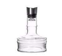 MEVZHH Décanter de Vin, Carde Vin Rouge Pour Mariage, Décante de Vin En Verre Avec Filtre Intégré Soufflé À La Main