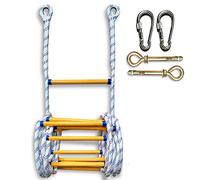 MEVZHH Escalier À Corde À Échelle Douce Escalier À Corde À Échapper Au Feu Escalier À Corde À Échapper Au Feu Escalier À Corde À Échapper Au Feu Portable Antidérapant Pour Les Urgences Avec Crochet Et