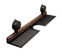 MEVZHH Étagère Amovible de Salle Den de Noix Avec Coud'Aspiration Montée Au Mur Pour Évier Pas de Forage Nécessaire 31,4 Pouces (80 Cm) Solution de Stockage Élégante Et Fonctionnelle/23,6 Pouces / 60