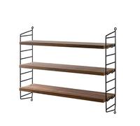 MEVZHH Étagères Flottantes, Étagères Murales Flottantes Industrielles Étagères En Bois Rustde 3Ux Pour Salon Chambre À Coucher Cuisine Entrée Et Bibliothèque/Bruin/1