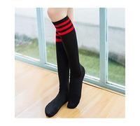 MEVZHH Fashion Striwomens Chaussettes Longues,Chaussettes de Compression Kawaii de Filles Chaussettes Hautes de Cuisse,Chaussettes Mignonnes Au Genou,Femme/6/E Taille