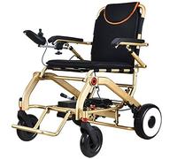 MEVZHH Fauteuil Roulant Léger, Fauteuil Roulant Électrouvert Pliant Rapide, Fauteuils Roulants Électriquess, Fauteuils Roulants Sûrs Et Faciles À Conduire, Cadre En Alliage D'Alumide Qualité Aéronauti