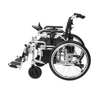 MEVZHH Fauteuils Roulants, Fauteuils Roulants Autonomes, Fauteuil Roulant Compact de Puissance Pliable Léger Mobile Escalier Auxiliaire Escalier Accoudoir Réglable Pour Lesrsonnes Âgées En Haut Et En