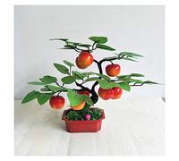 MEVZHH Fleurs Artificielles, Arbre D'Oranger Artificiel Artificiel En Pot Fruit Artificiel En Pot Fausse Plante D'Arbre Fruitier Bonsai Fausse Plante Avec Pot En Plastpour La Décoration Du Jardin Du B