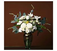 MEVZHH Fleurs Artificielles, Bouquet de Main Décoration Boutsalle Dens Bureau Décoration Fleurs de Simulation Fleurs Séchées Salon Hotel Layout Fausses Fleurs/C. B