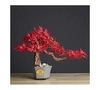 MEVZHH Fleurs Artificielles Plantes Artificielles Bonsaï Artificiel Plante Bonsaï Podocarpus Plante Artificielle Décoration Utilisée Pour La Maison, Le Salon, L'Entrée, Le Bureau, La Décoration D'Hôte