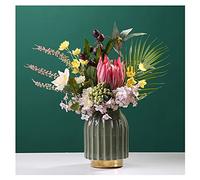 MEVZHH Fleurs Artificielles, Simulation Empereur Bouquet Fausse Fleur Décoration Salon Tv Cabinet Bureau Décoration Florale Fleur Artificielle Maison de Tir Accessoires Décoration Ensemble Fausses Fle