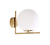 MEVZHH Lammurale,Murale Ensoleillée E27Murale Postmoderne Lait Verre Ombre-Lamsconce A Mené Industriel Rétro Lumière Murale Art Déco Pour Bar Chambre À Coucher Cuisine Restaurant Café Couloir