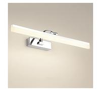 MEVZHH Lampes de Miroir Den,Led Mirror Front Lights,Simple Post-Modern Apartment Home Salle Den Imperméable Brouillard En Acier Inoxydable Acrylfill Light Wall Light/Neutral Light / 70Cm