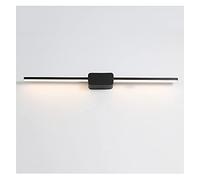 MEVZHH Lampes de Miroir Den,Led Mirror Front Lights,Style Européen Et Américain Noirrsonnalité Créative Salle Den Imperméablede Maquillage de Chambremurale / 41Cm