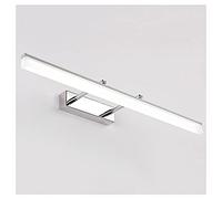 MEVZHH Lampes de Miroir Den,Led Mirror Front Lightsmaliste Postmoderne Maison Salle Den Imperméable Brouillard Chrome Art Rétractable Miroir Cabinetmurale Lumière/Lumière Blanche / 61Cm