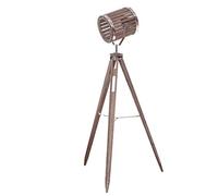 MEVZHH Lampes de Plancher,De Plancher D'Interrupteur de Pied European American Country Décoration de La Maisonde Plancher En Bois Massifde Recherche Retro Nordic Livieye Protection High Pole Lights