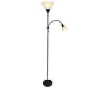 MEVZHH Lampes de Plancher,Ledde Plancher Verticales de Plancher Contemporaines Et Enfants Standard,Lumière Debout/Noir